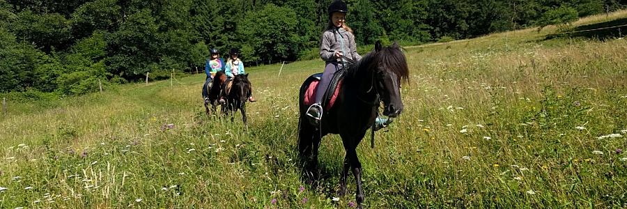 Výlet s dětmi na koni