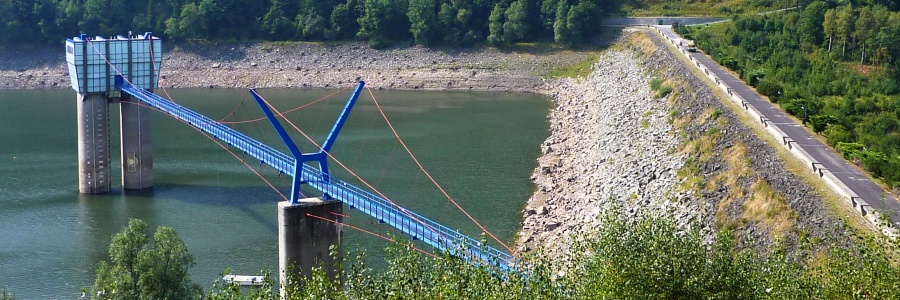 Hráz přehrady Šance pro turisty uzavřena do roku 2018