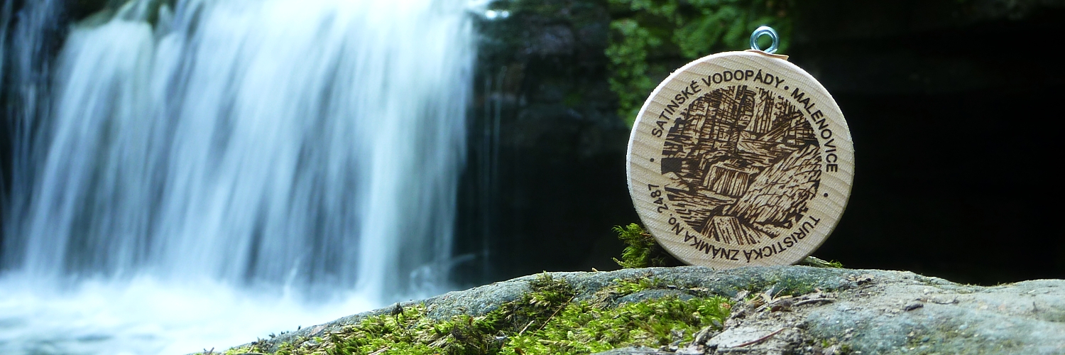 Satinské vodopády - nová turistická známka
